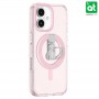 Для iPhone 16 чехол с держателем AMAZINGThing Titan Grip Set Pink (розовый)