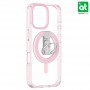 Для iPhone 16 чехол с держателем AMAZINGThing Titan Grip Set Pink (розовый)