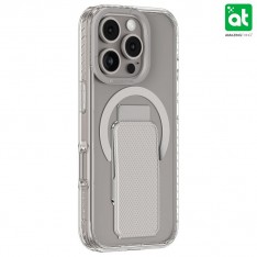 Для iPhone 16 Pro чехол с подставкой AMAZINGThing Titan Pro Plus Gray (серый)