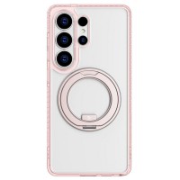 Противоударный чехол для Samsung S26 Ultra AmazingThing Titan Pro MagSpin Pink