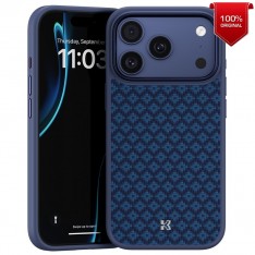 Чехол из кевлара для iPhone 17 Pro Max, Benks ArmorGrid, ArmorPro синий