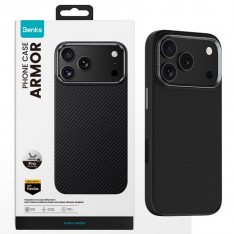 Кевларовый чехол с гранями из силикона для iPhone 17 Pro Max, Benks ArmorPro