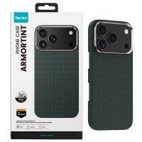 Чехол из кевлара для iPhone 17 Pro, Benks Armor Tint, зеленый