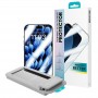 Матовое защитное стекло с шаблоном для установки для iPhone 15 Pro Max, Benks JoyTouch Screen Protector