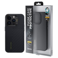 Кевларовый чехол с гранями из силикона для iPhone 16 Pro Max, Benks Montage ArmorPro