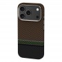 Кевларовый чехол с гранями из силикона для iPhone 17 Pro, Benks ArmorPro Prestige