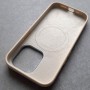 Чехол с MagSafe для iPhone 14 Pro BuckSuiti, бежевый