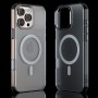 Для iPhone 16e чехол BuckSuiti с MagSafe матово-прозрачный