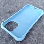 Для iPhone 16 чехол BuckSuiti с MagSafe и усиленными углами, волна, голубой