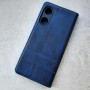 Чехол-книжка для телефона Honor X5 Plus, Creative Case ver.2, цвет синий