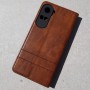 Чехол-книжка для телефона Huawei Honor 90, Creative Case ver.2, цвет коричневый