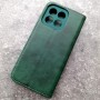 Чехол-книжка для телефона Honor X6B, Creative Case ver.2, цвет зеленый