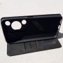 Чехол-книжка для телефона Huawei Nova Y72, Creative Case ver.2, цвет черный