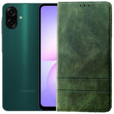 Чехол-книжка для телефона Samsung A07, Creative Case ver.2, цвет зеленый