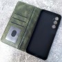 Чехол-книжка для телефона Samsung A16, Creative Case ver.2, цвет зеленый
