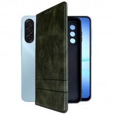 Чехол-книжка для телефона Samsung A17, Creative Case ver.2, цвет зеленый