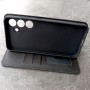 Чехол-книжка для телефона Samsung S24FE, Creative Case ver.2, цвет черный Чехол-книжка для телефона Samsung S24FE, Creative Case ver.2, цвет черный