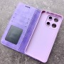 Чехол-книжка для телефона Xiaomi Redmi Note 13 4G, Creative Case ver.2, цвет фиолетовый