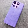 Чехол-книжка для телефона Xiaomi Redmi Note 13 4G, Creative Case ver.2, цвет фиолетовый