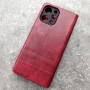 Чехол-книжка для телефона Xiaomi Redmi 12 4G, Creative Case ver.2, цвет красный