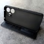 Чехол-книжка для телефона Xiaomi Redmi 13, Creative Case ver.2, цвет черный Чехол-книжка для телефона Xiaomi Redmi 13, Creative Case ver.2, цвет черный