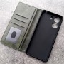 Чехол-книжка для телефона Xiaomi Redmi 13C, Creative Case ver.2, цвет зеленый