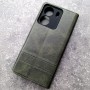 Чехол-книжка для телефона Xiaomi Redmi 13C, Creative Case ver.2, цвет зеленый