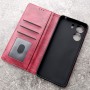 Чехол-книжка для телефона Xiaomi Redmi 13C, Creative Case ver.2, цвет бордовый