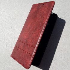Чехол-книжка для телефона Xiaomi Redmi A3, Creative Case ver.2, цвет бордовый