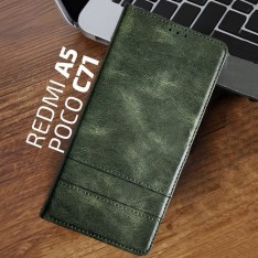 Чехол-книжка для телефона Xiaomi Redmi A5, Creative Case ver.2, цвет зеленый