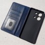Чехол-книжка для телефона Xiaomi Redmi Note 13 4G, Creative Case ver.2, цвет синий