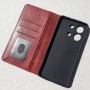 Чехол-книжка для телефона Xiaomi Redmi Note 13 4G, Creative Case ver.2, цвет бордо