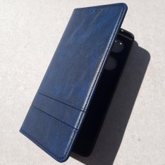 Чехол-книжка для телефона Xiaomi Redmi Note 13 Pro 4G, Creative Case ver.2, цвет синий
