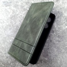 Чехол-книжка для телефона Xiaomi Redmi Note 14 4G, Creative Case ver.2, цвет зеленый