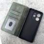 Чехол-книжка для телефона Xiaomi Redmi Note 14 4G, Creative Case ver.2, цвет зеленый