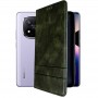 Чехол-книжка для телефона Xiaomi Redmi Note 14 Pro Plus 5G, Creative Case ver.2, цвет зеленый