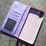 Чехол-книжка для телефона Samsung A05, Creative Case, цвет фиолетовый