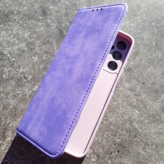 Чехол-книжка для телефона Samsung A05S, Creative Case, цвет фиолетовый