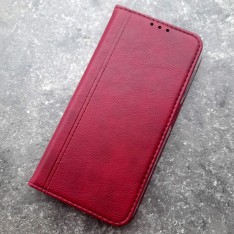 Чехол-книжка для телефона Samsung A24, Creative Case, цвет бордовый