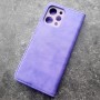 Чехол-книжка для телефона Xiaomi Redmi 12, Creative Case, цвет фиолетовый