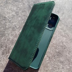 Чехол-книжка для телефона Xiaomi Redmi 12, Creative Case, цвет зеленый
