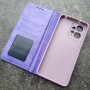 Чехол-книжка для телефона Xiaomi Redmi Note 12 4G, Creative Case, цвет фиолетовый