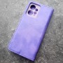 Чехол-книжка для телефона Xiaomi Redmi Note 12 4G, Creative Case, цвет фиолетовый