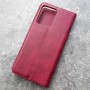 Чехол-книжка для телефона Xiaomi Redmi Note 12 4G, Creative Case, цвет бордовый