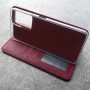 Чехол-книжка для телефона Xiaomi Redmi Note 12 4G, Creative Case, цвет бордовый