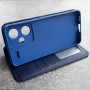 Чехол-книжка для телефона Xiaomi Redmi Note 13 Pro Plus 5G, Creative Case, цвет синий