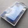 Матовый чехол с силиконовыми гранями для iPhone 14 DFans M02 голубой