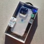 Прозрачный чехол с силиконовыми гранями для iPhone 14 Pro DFans M02