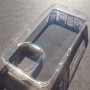 Прозрачный чехол с силиконовыми гранями для iPhone 14 Pro DFans M02