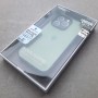 Матовый чехол с силиконовыми гранями для iPhone 14 Pro DFans M02 зеленый